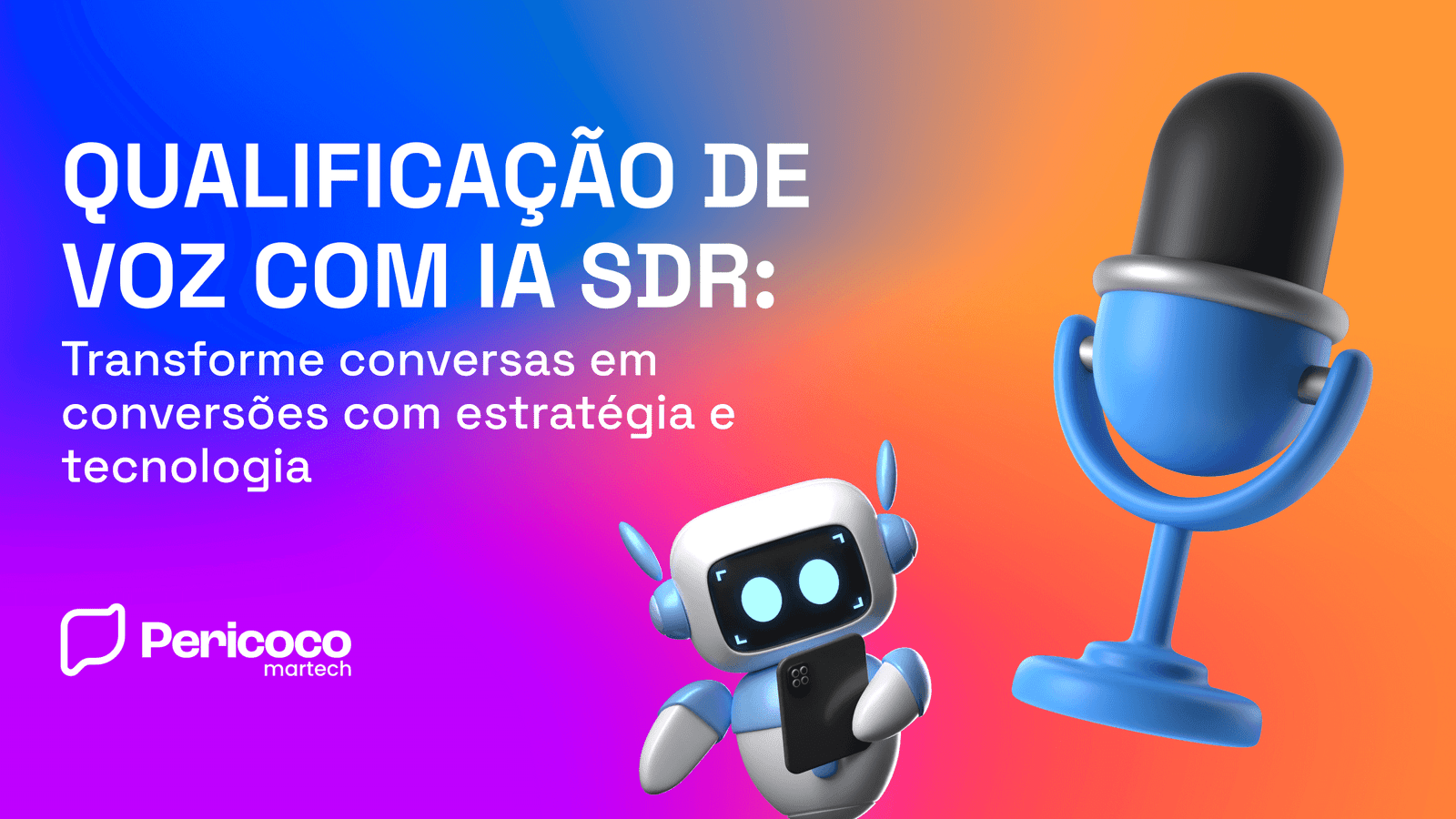 Qualificação de voz com IA SDR