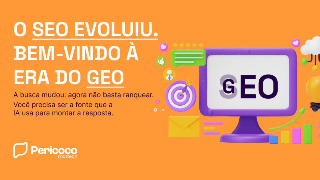 O SEO evoluiu. Bem-vindo à era do GEO